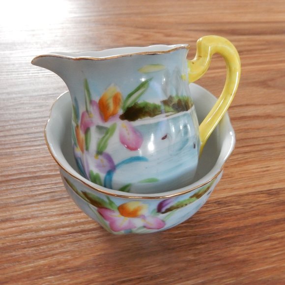 cream & sugar. china - Picture 1 of 2